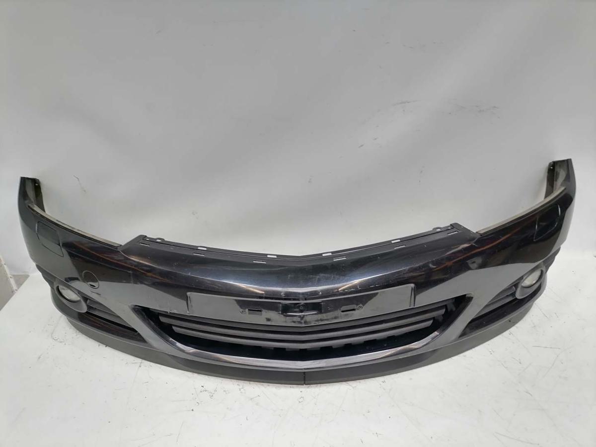 Opel Astra H GTC original Stoßstange Stossfänger vorn Z20R Saphirschwarz Bj.2006